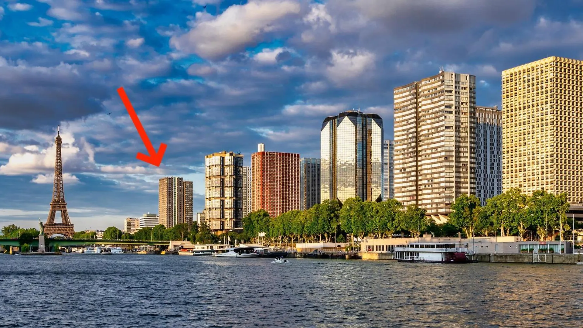 Apartment Unique Luxury Parisian Panorama High-rise By The Eiffel Tower Paris