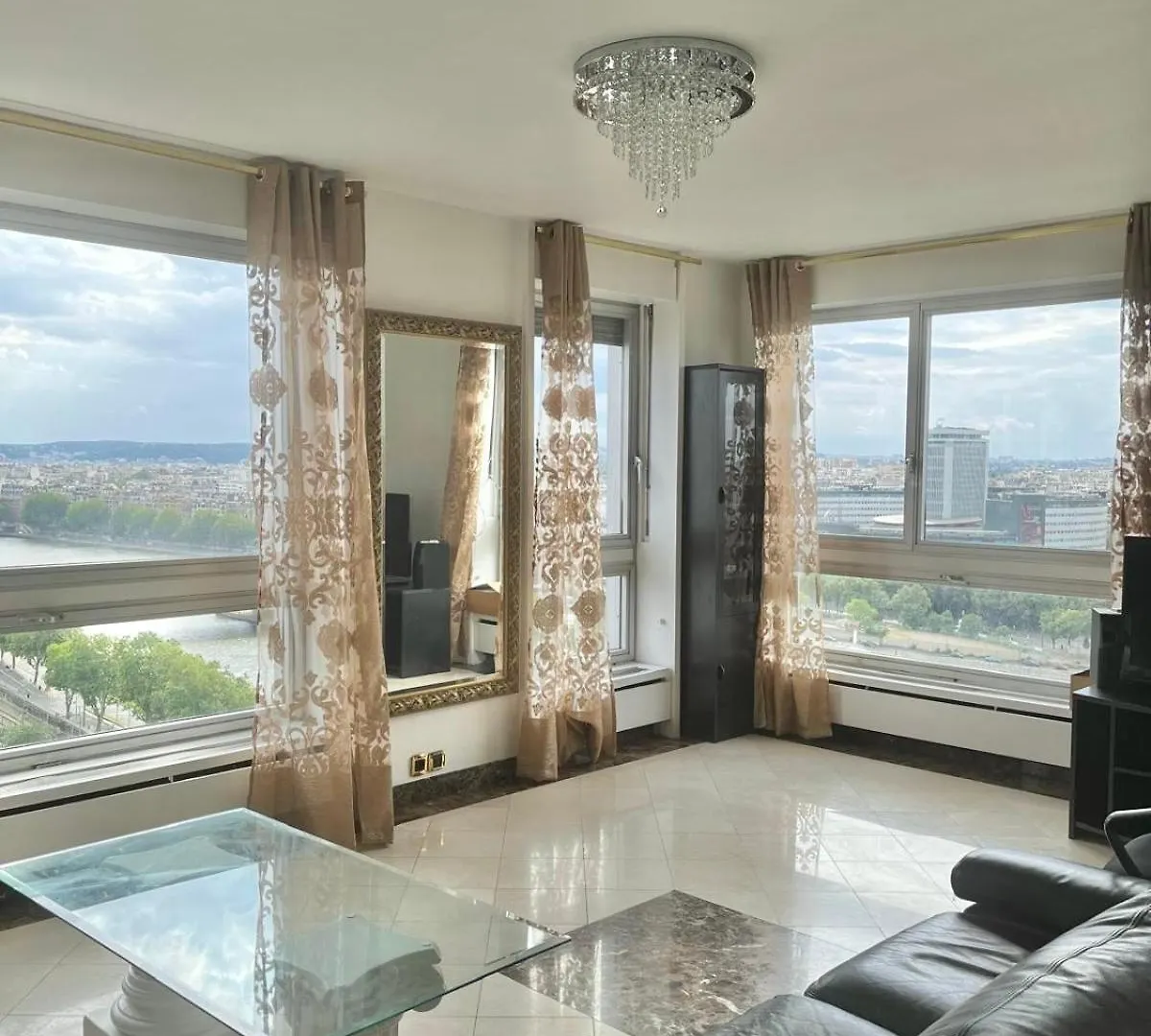 Apartment Unique Luxury Parisian Panorama High-rise By The Eiffel Tower *